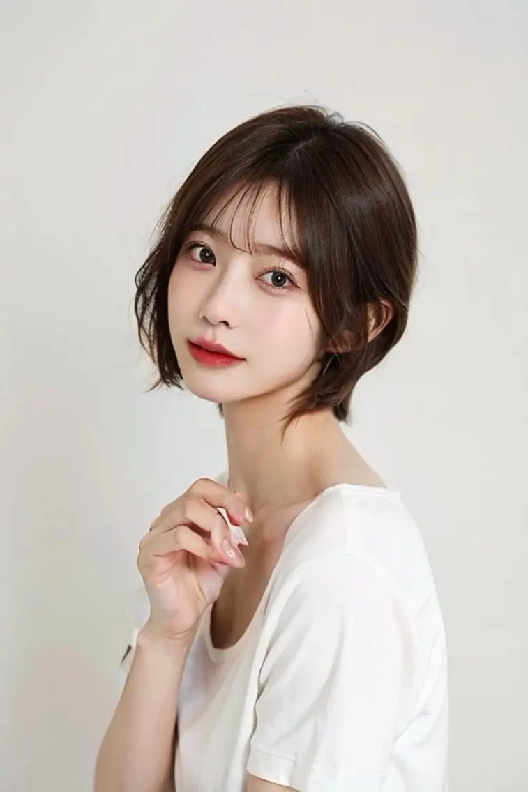 ショート カラー ヘアカラー パーマ 🌈髪質改善🌈 過去の1艶サラ体験✨のヘアスタイル