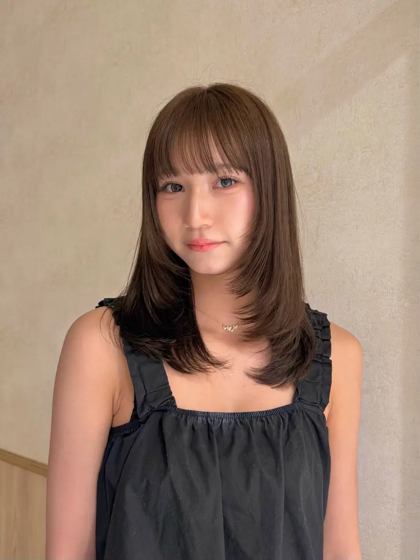 《🍒5月限定🍒》毛量調整カット➕ワンカラー➕艶トリートメントの写真
