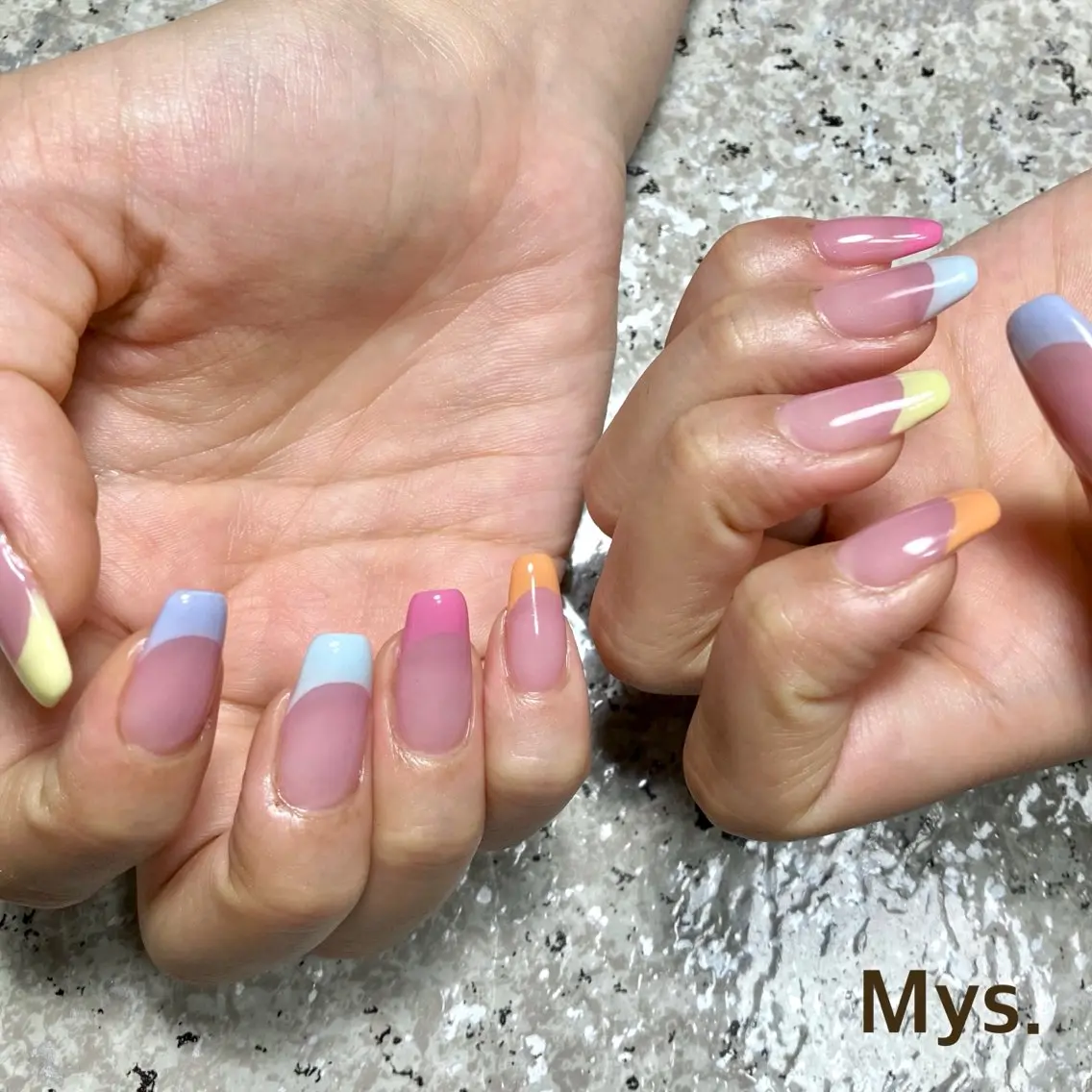 ネイル ハンドネイル Mys. 三上紗紀のネイルデザイン