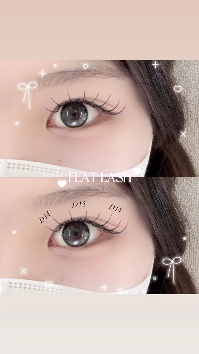 オフなし💕【フラットラッシュ120本】💕［武蔵浦和/まつエク］の写真