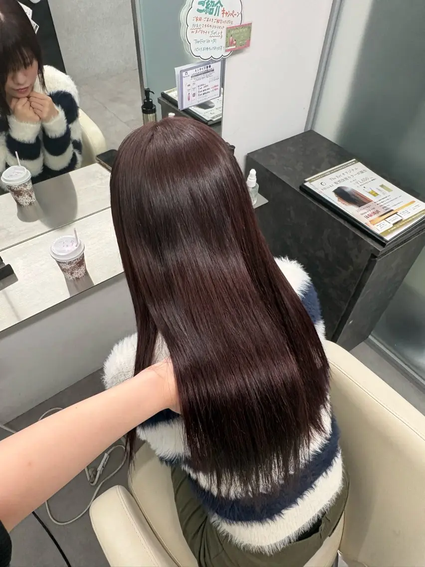ロング 透明感カラー×顔周り mizuki🫧のヘアスタイル