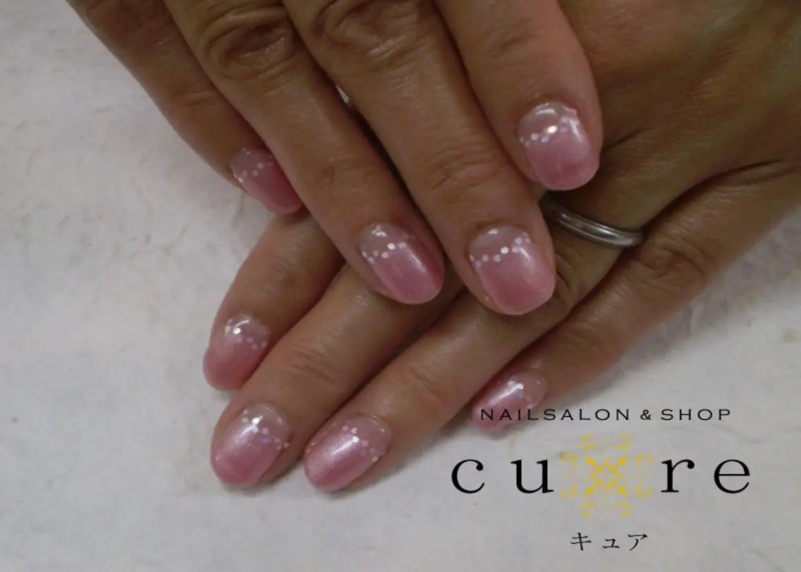 ショート ネイル ネイルサロン Cureのネイルデザイン