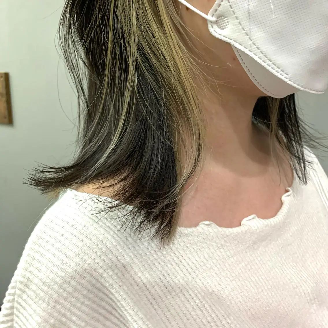ミディアム 似合わせカラーの達人 ダブルカラー/森栄範のヘアスタイル