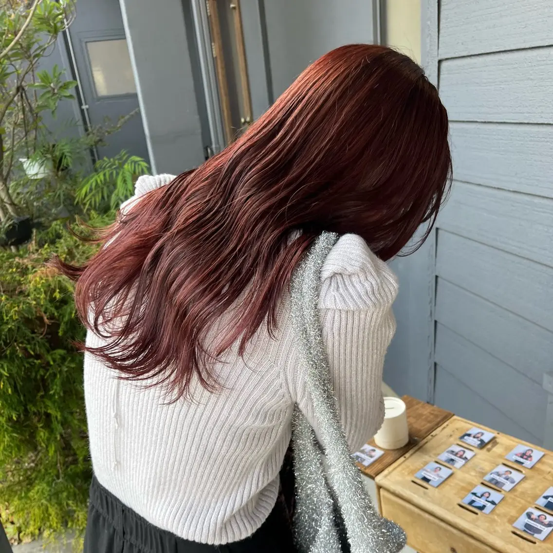 ロング カラー ヘアカラー シマダ ユウナのヘアスタイル