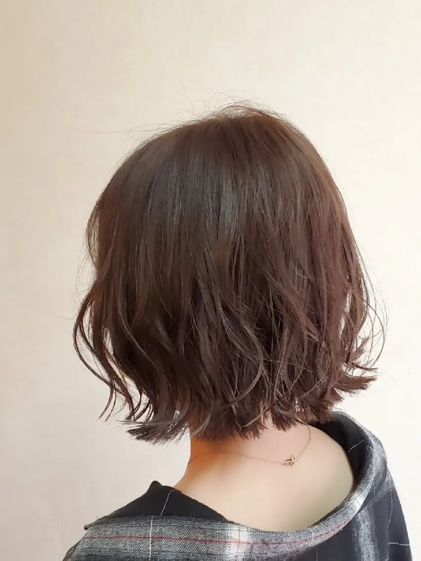 ショート カラー カット ヘアカラー トリートメント 髪質改善 常世田のヘアスタイル