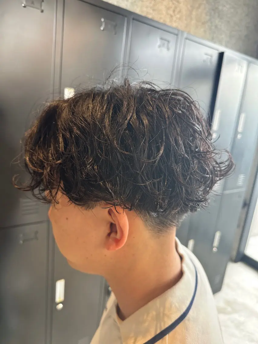 パーマ メンズ カット パーマ 髪質改善/艶髪様 🍎豊田修太郎のヘアスタイル