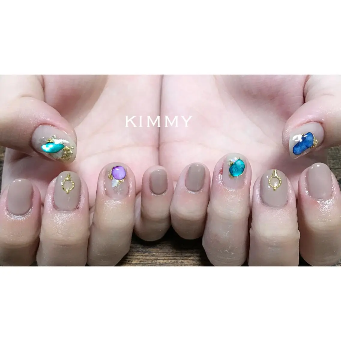 ネイル ハンドネイル kimmy nailsのネイルデザイン