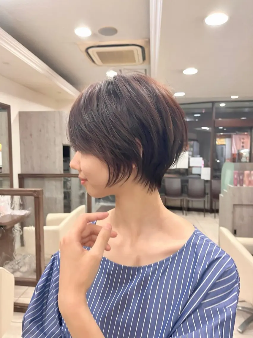 ショート カット トリートメント ✨髪質改善・縮毛矯正 専門美容室マーベルのヘアスタイル