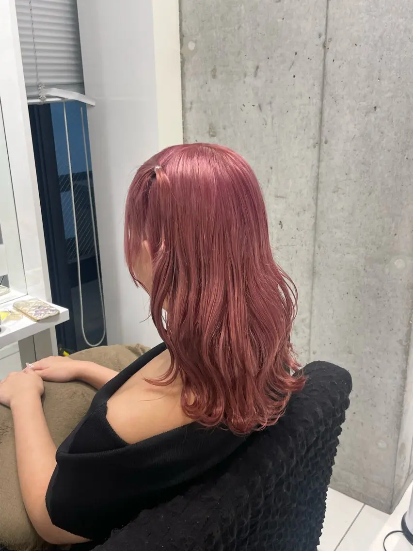 ダブルカラー(ブリーチ込)+クイックトリートメントの写真