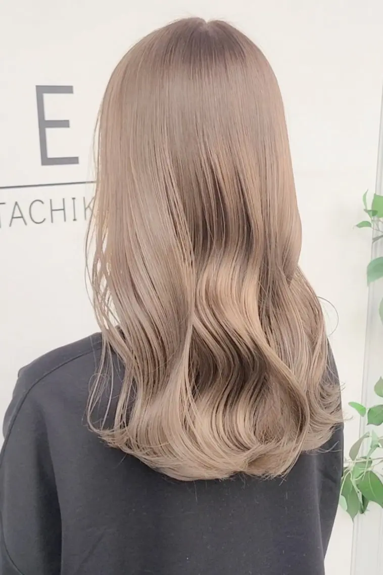 ロング カラー ヘアカラー トリートメント RIZE HAIR SUNNY 竹ノ塚店のヘアスタイル