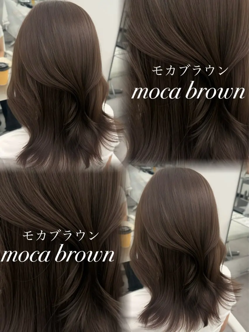 ミディアム 失敗しない顔まわり× 小顔補正レイヤー難波のヘアスタイル