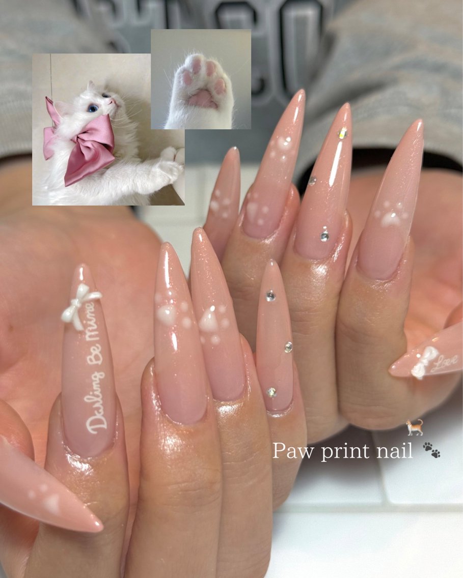 ロング ハンドネイル BLOOM nail salonのネイルデザイン