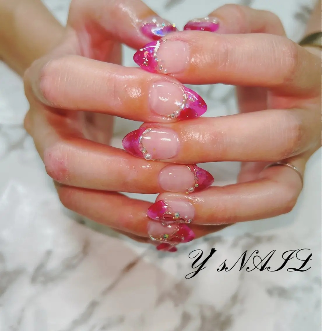 ネイル 持ち込み Y′s NAILのネイルデザイン