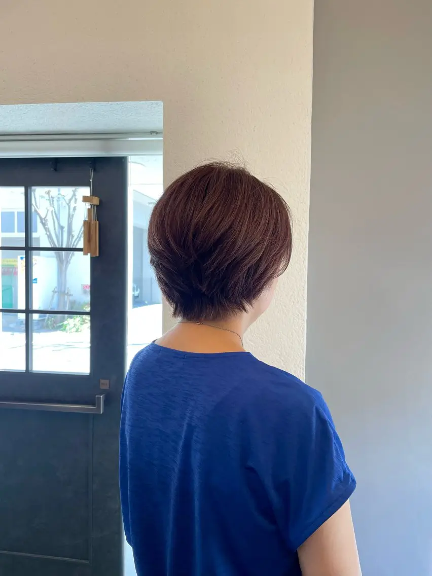 ショート 吉富 博美のヘアスタイル