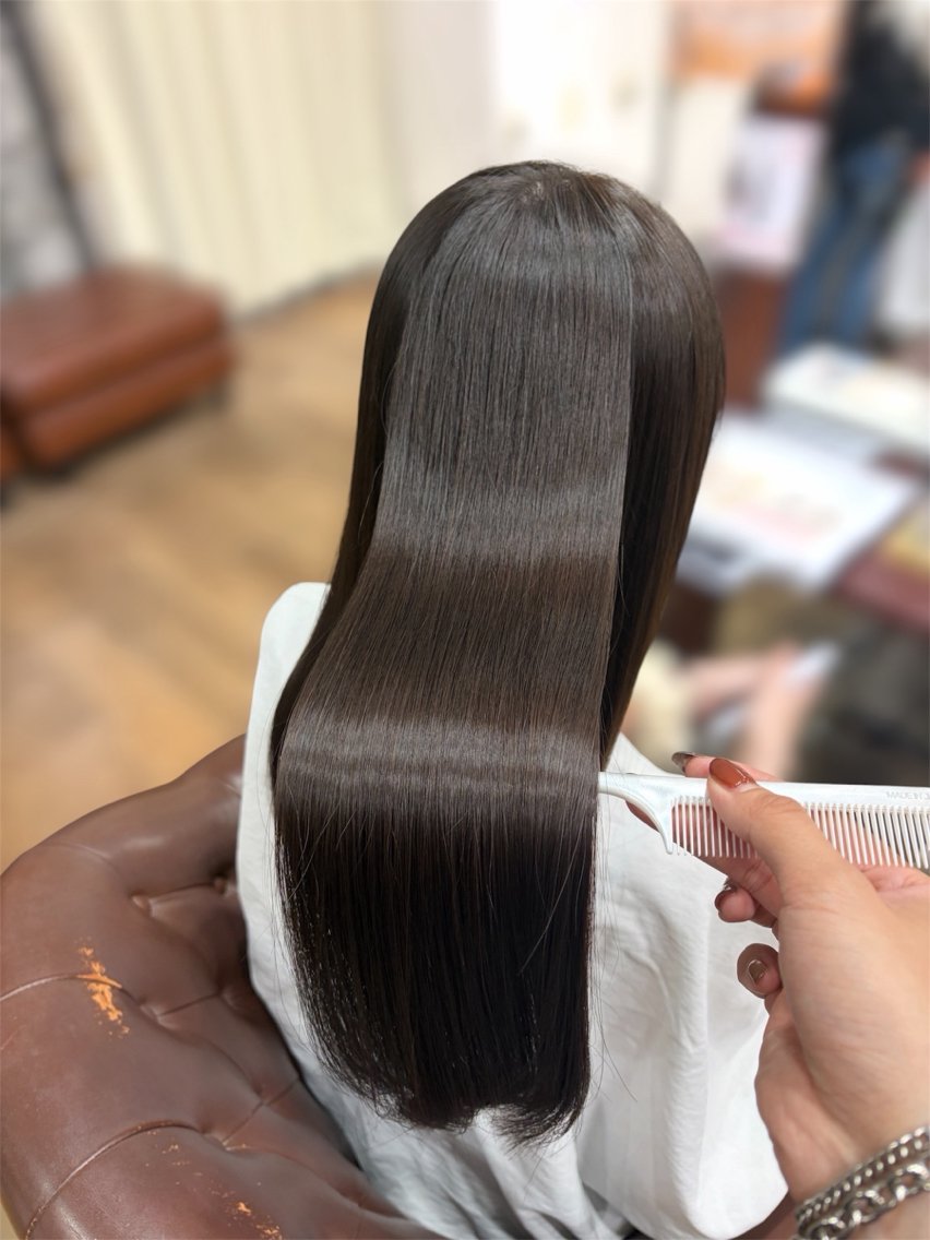 ロング カラー カット ヘアカラー トリートメント 🍎ボブ🍎 SAYAのヘアスタイル