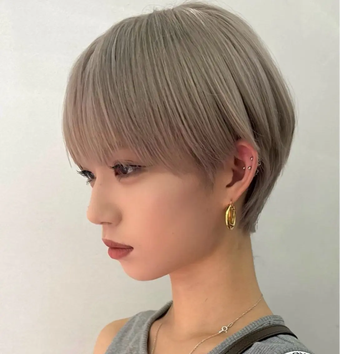 ショート ボブ/ショートカット 無料✂︎❤️/ユーナのヘアスタイル