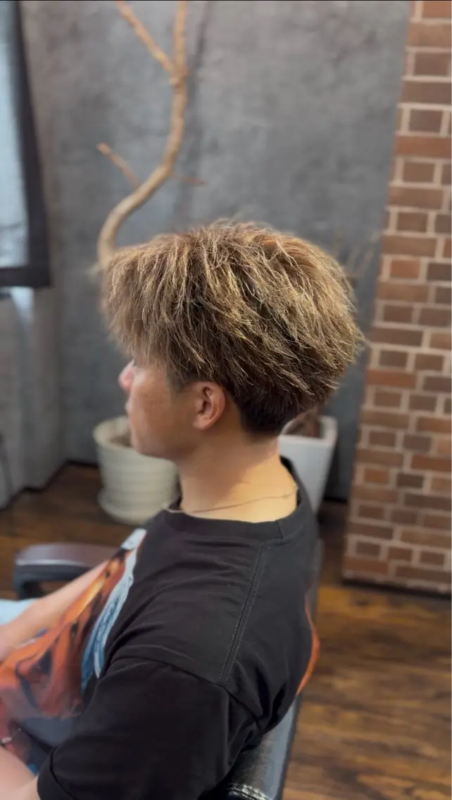 ショート メンズ 🔥【メンズ特化】江 坂／／レオ🔥のヘアスタイル