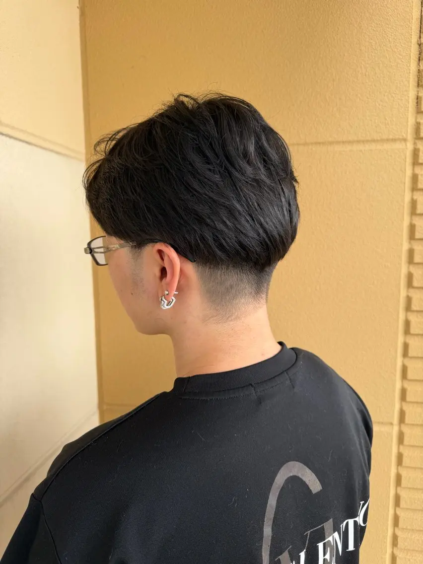 ショート メンズ カット マルヤマ ヒカルのヘアスタイル