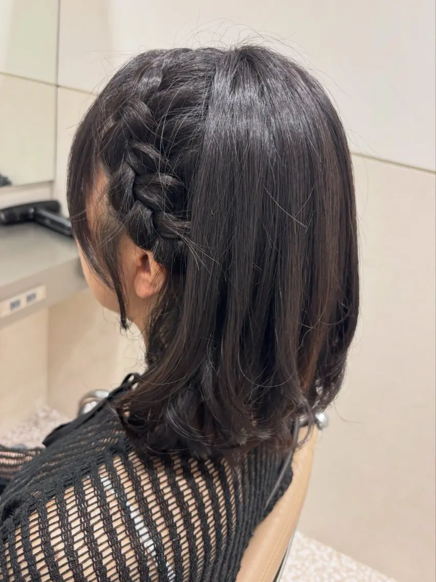 ヘアアレンジ ボブ ヘアセット kazufumi ..のヘアスタイル