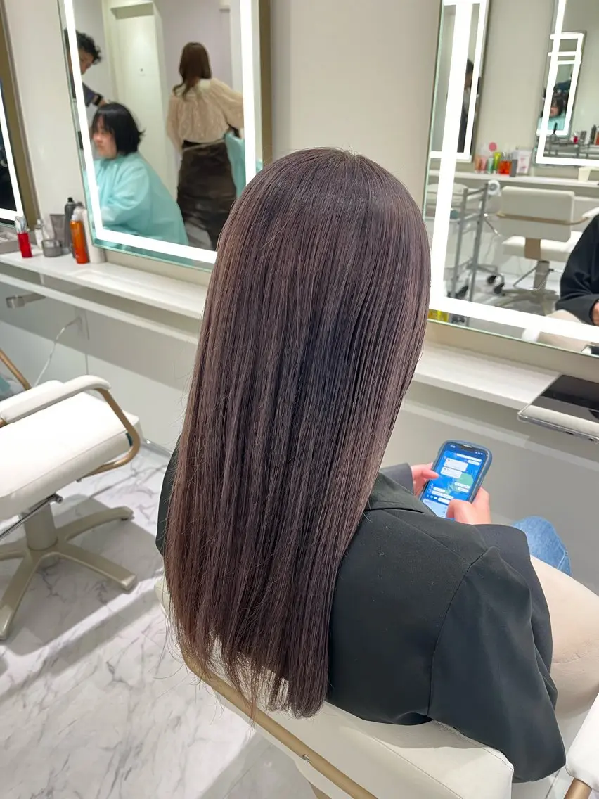 ロング ヘアカラー ParveMix /石田 佳澄🩶のヘアスタイル
