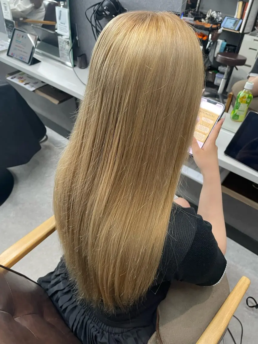 ロング カラー 花楓/カット モデル募集中✨のヘアスタイル