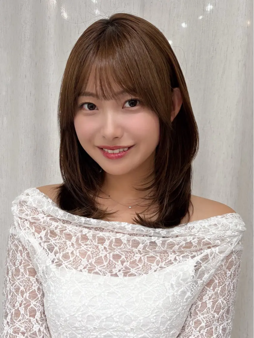 セミロング レイヤーカット 縮毛矯正 カット 縮毛矯正 トリートメント レイヤー×縮毛矯正✨ 髪質改善/佐藤侑哉のヘアスタイル