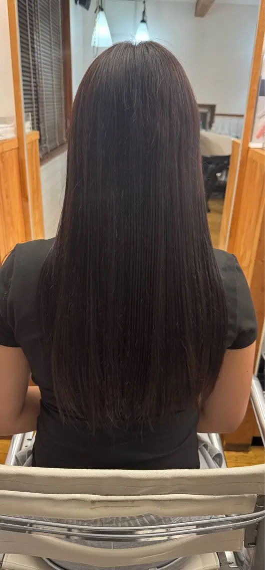 ロング カラー ヘアカラー 寺崎 匠飛のヘアスタイル