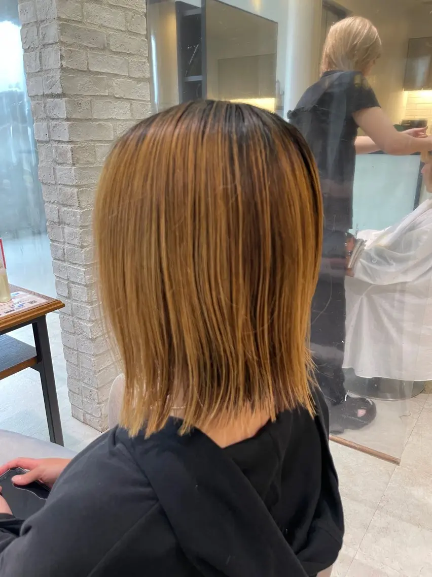 ミディアム カット トリートメント Tanaka Aoiのヘアスタイル