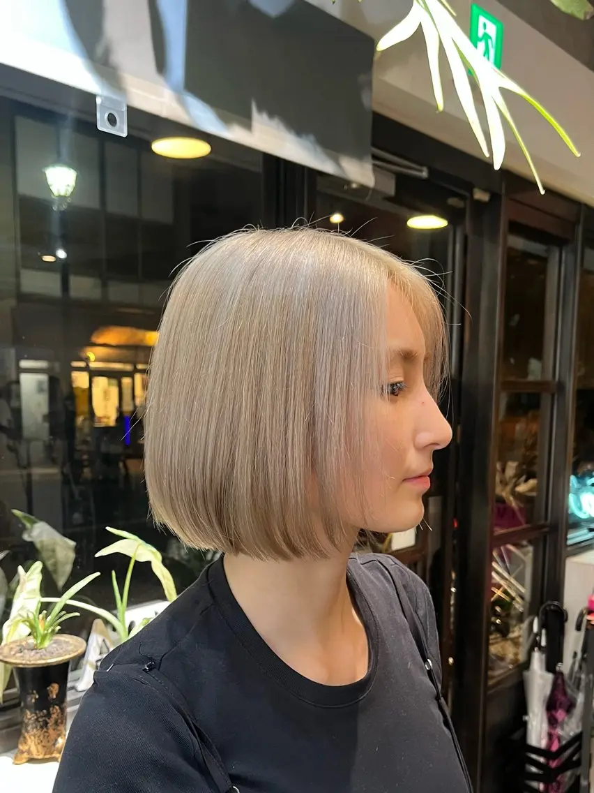 ショート 松原 樹里のヘアスタイル