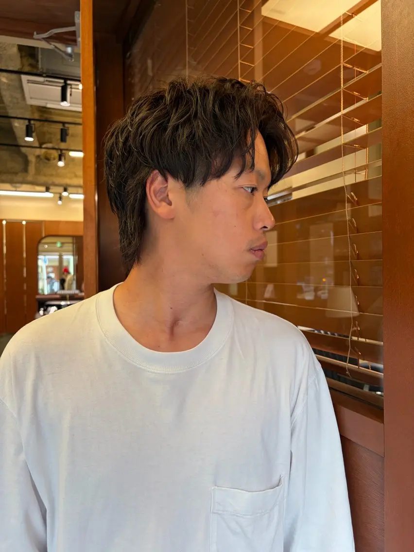 【🌿自然な明るさに🌿】似合わせメンズカット+カラー+眉カット+クレンジングシャンプーの写真
