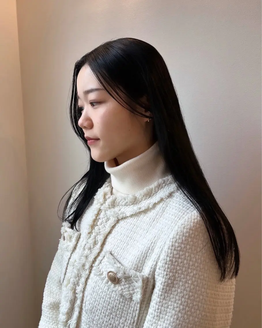 ロング カラー 透明感カラー グレージュ JOULE'S natsukiのヘアスタイル