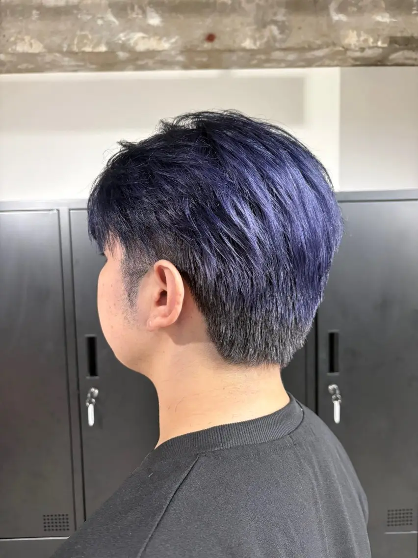 メンズ マッシュ green/ ryuheiのヘアスタイル