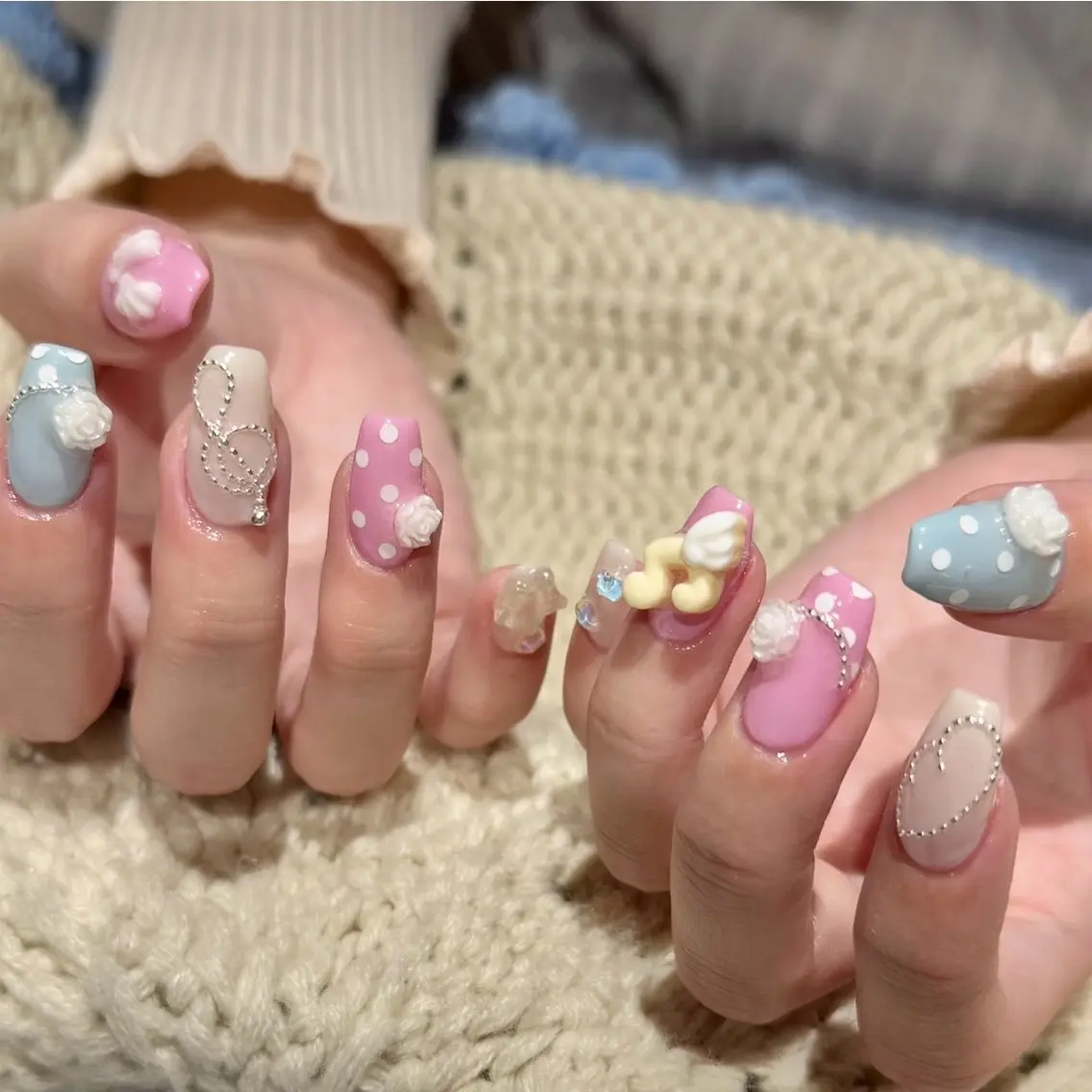 ネイル ハンドネイル m kaori𓃟のネイルデザイン