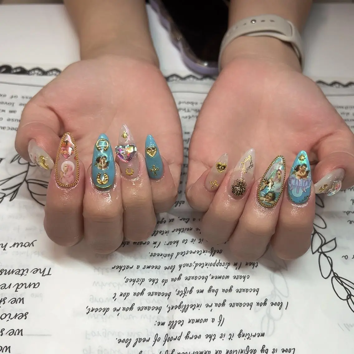 ネイル ハンドネイル ༺༒T&K nail ༒༻のネイルデザイン