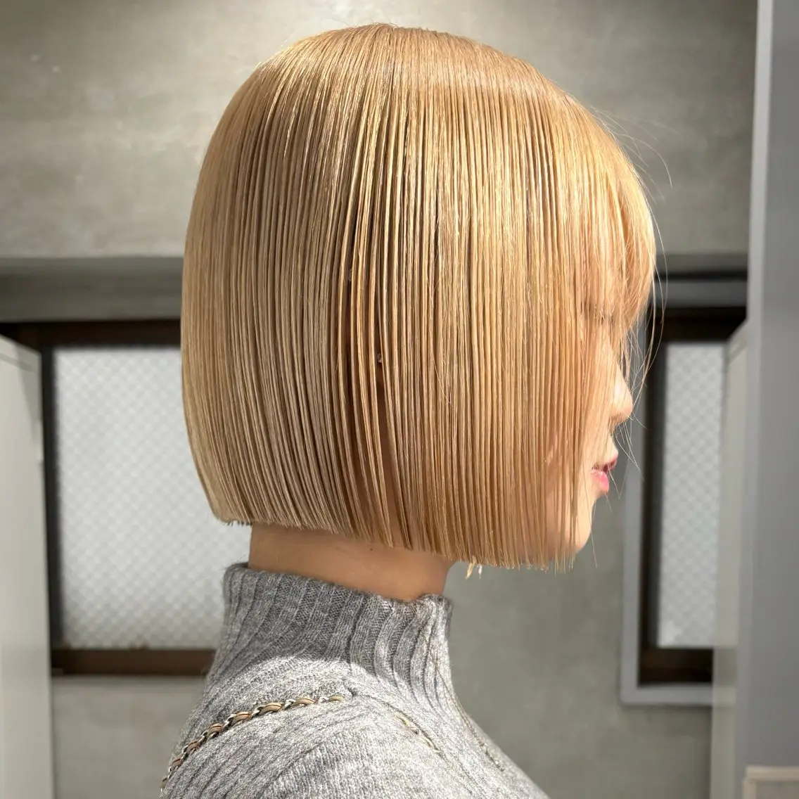 ショート カラー ボブ カット ヘアカラー ボブ/透明感カラー /AYUNAのヘアスタイル