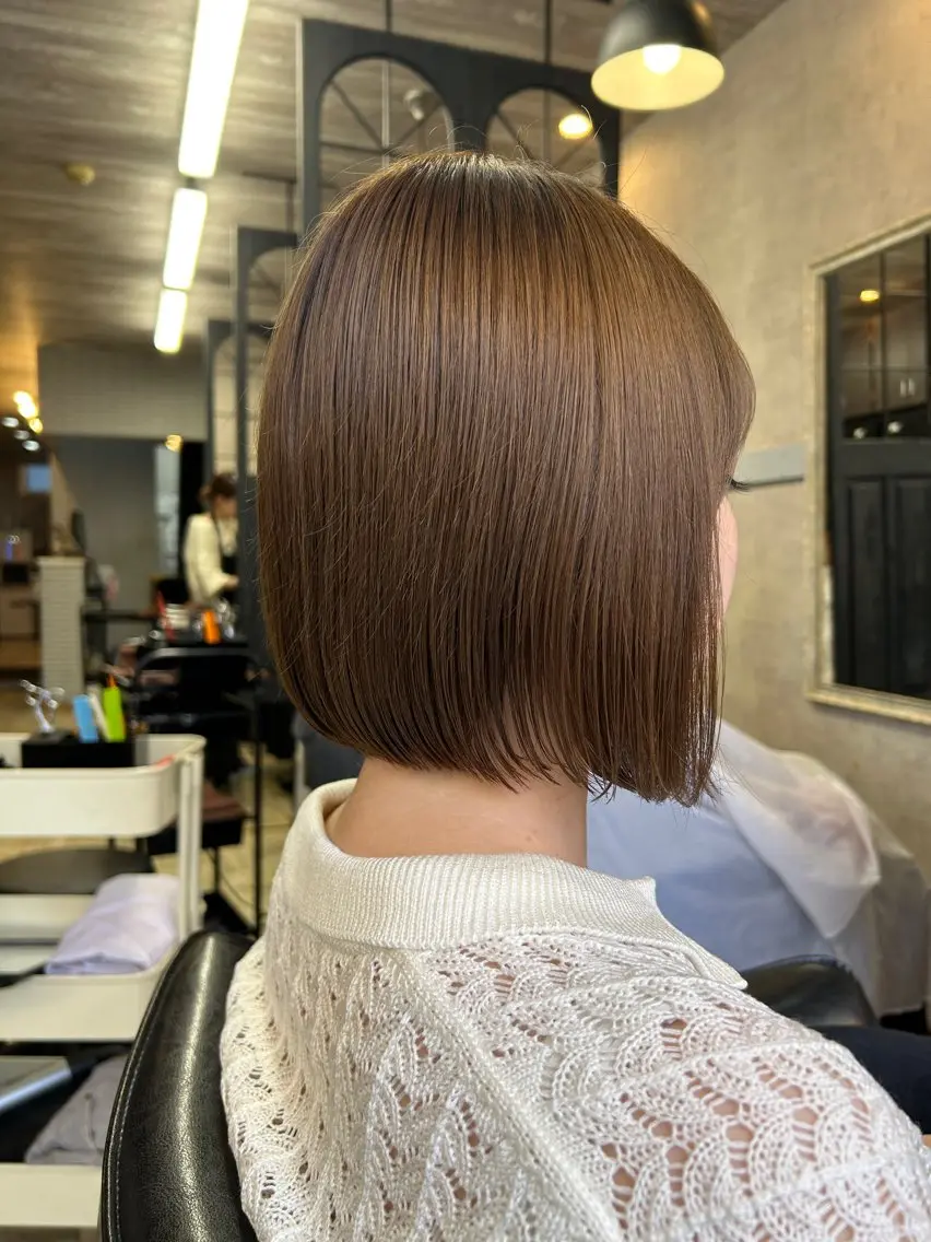 ショート カラー ヘアカラー トリートメント 🌻柳谷 心渚🌻のヘアスタイル