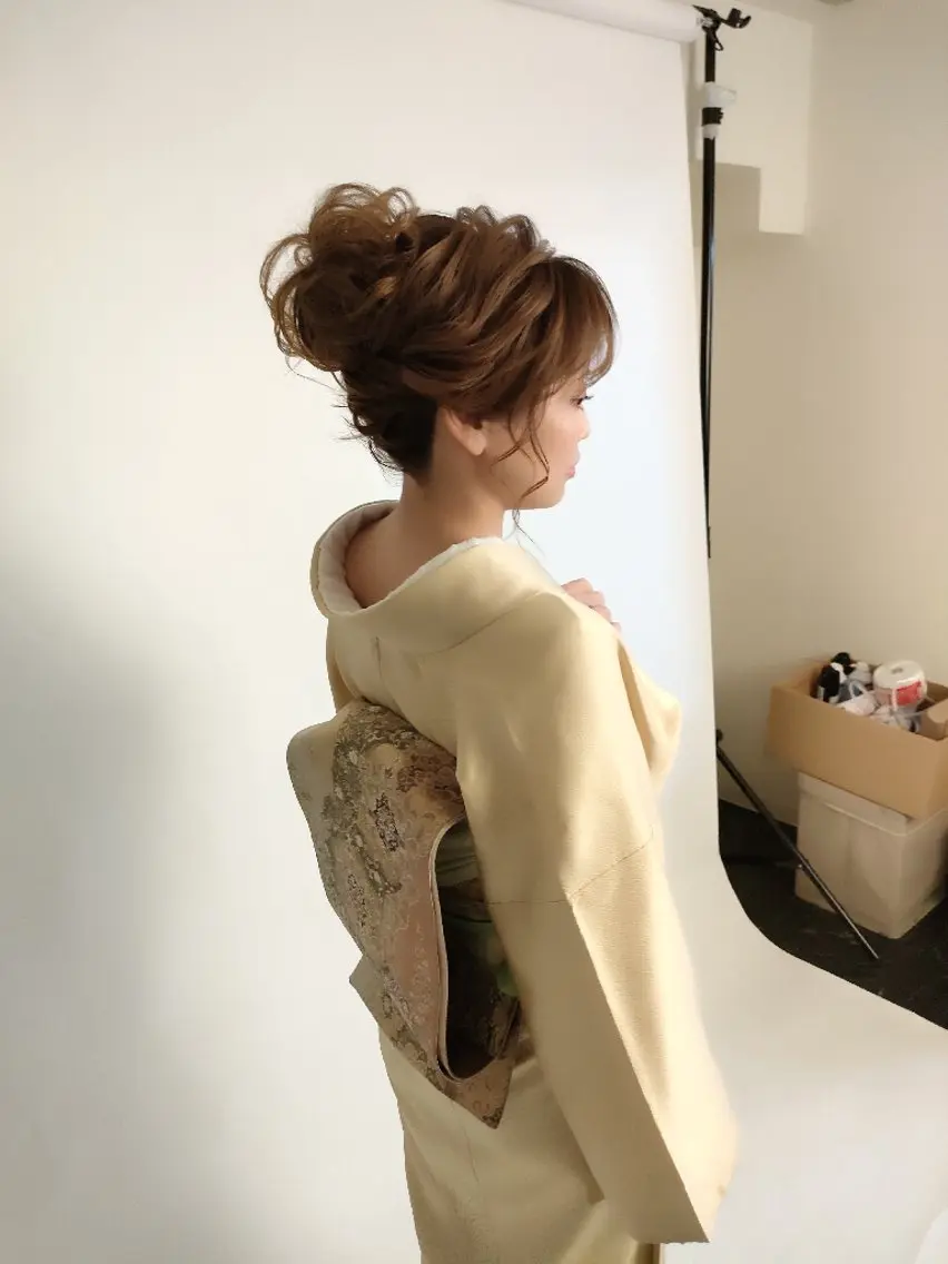 ヘアアレンジ HempBeauty 浅野アサミのヘアスタイル