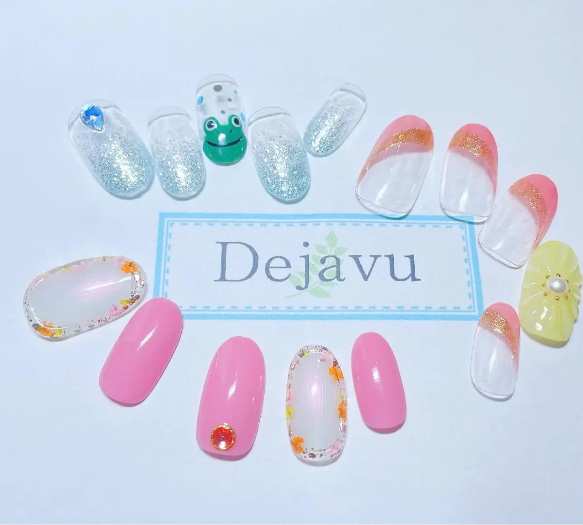 ネイル アートネイル Nail salon Dejavu 🌿のネイルデザイン