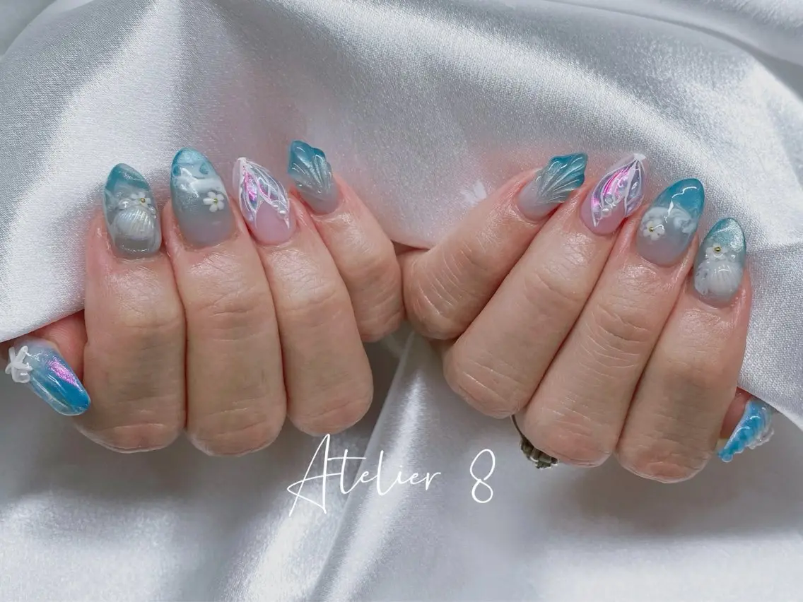 ネイル ハンドネイル Atelier 8 神戸新開地のネイルデザイン