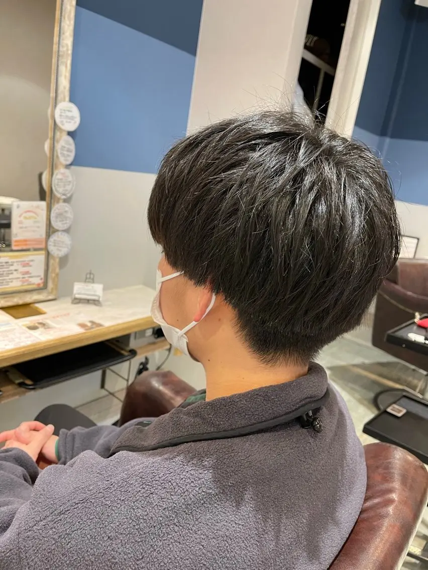 【メンズ限定】カット×ポイントパーマの写真