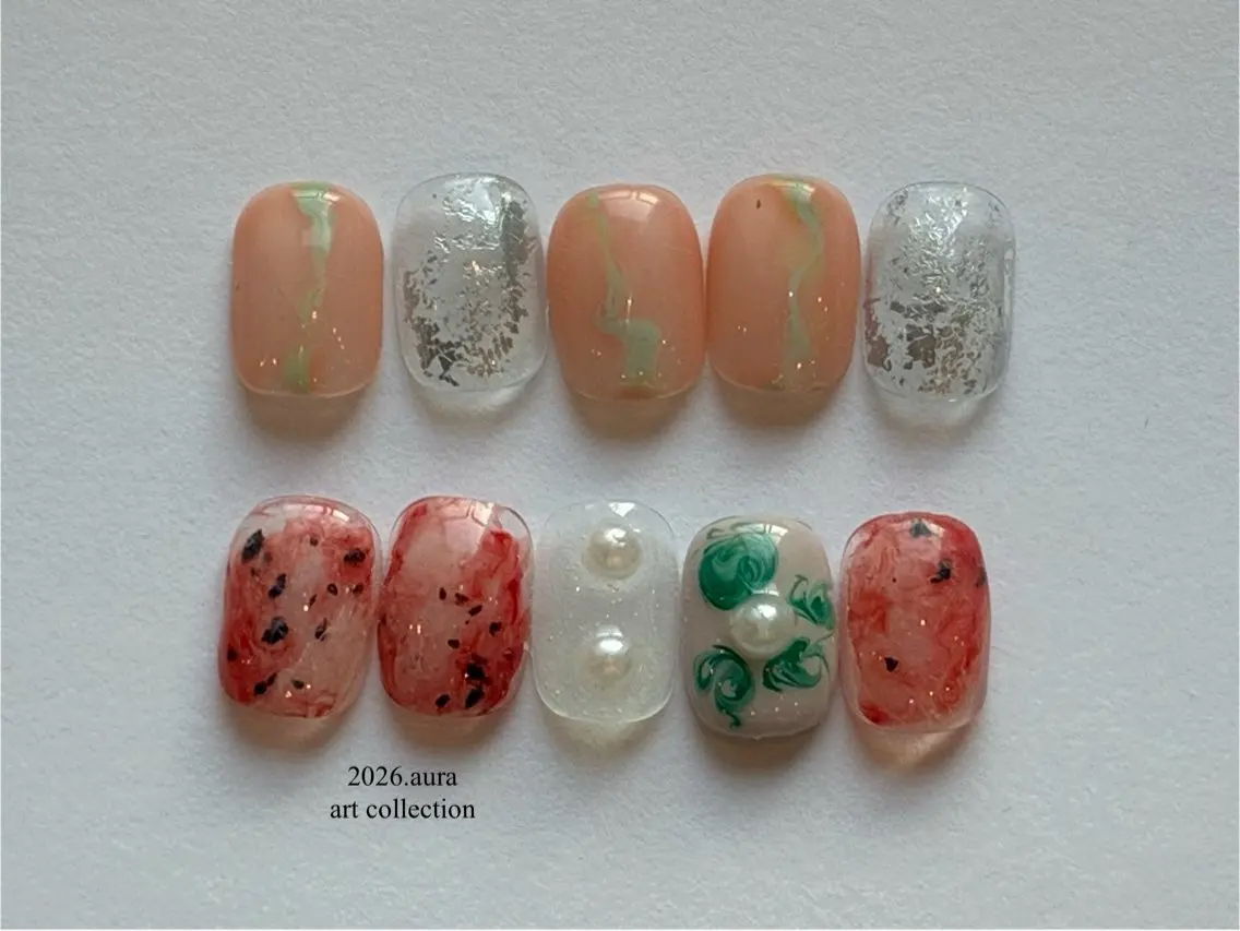 ネイル nail salon .auraのネイルデザイン