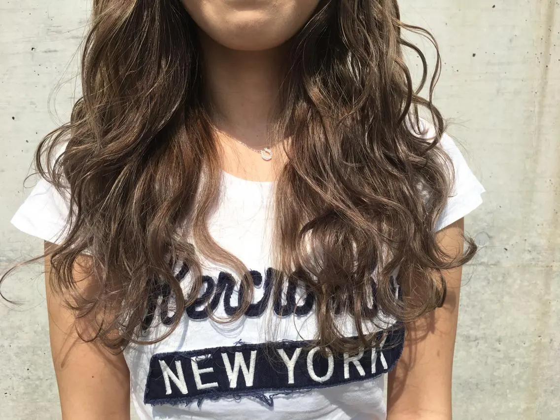 ロング カラー ゴトウ ノブヒトのヘアスタイル