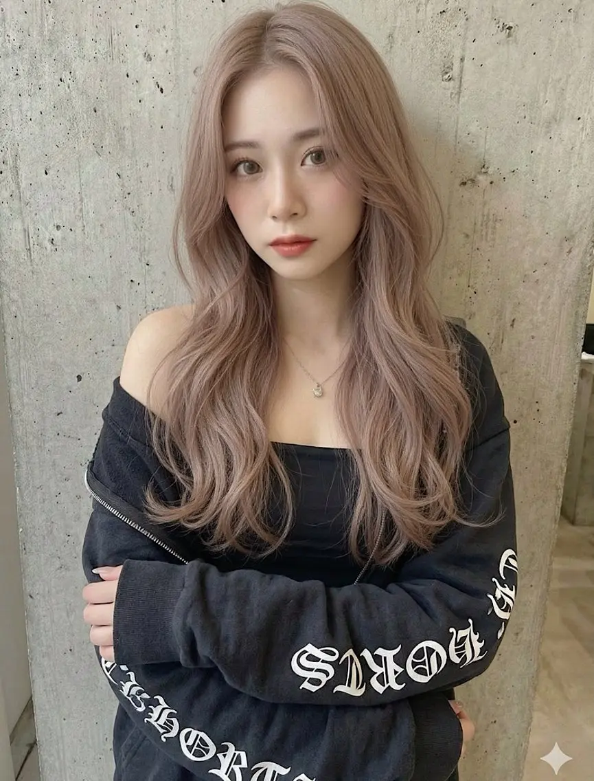 カラー 宝塚南口徒歩2分 ルイスのヘアスタイル