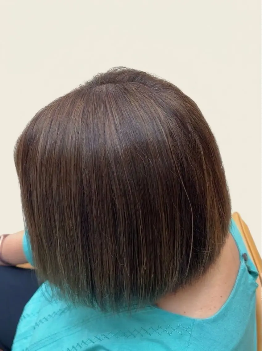ミディアム 成瀬スパイラル パーマ清水大隼のヘアスタイル