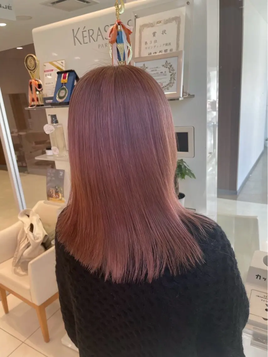 【ご新規様必見!minimo特別価格】Wカラー(ブリーチなし)💖の写真