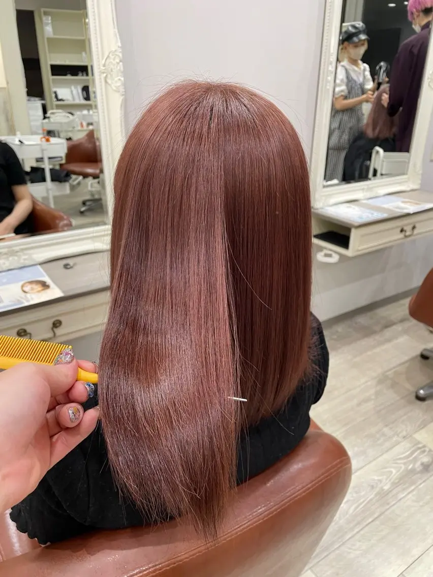 カラー 緑区/艶髪 🦋柿下のヘアスタイル