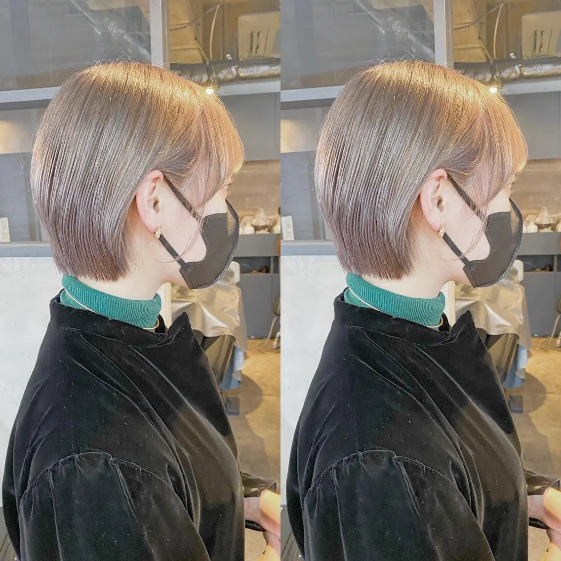 ショート カラー yoriダブルカラー 代表すがわらのヘアスタイル