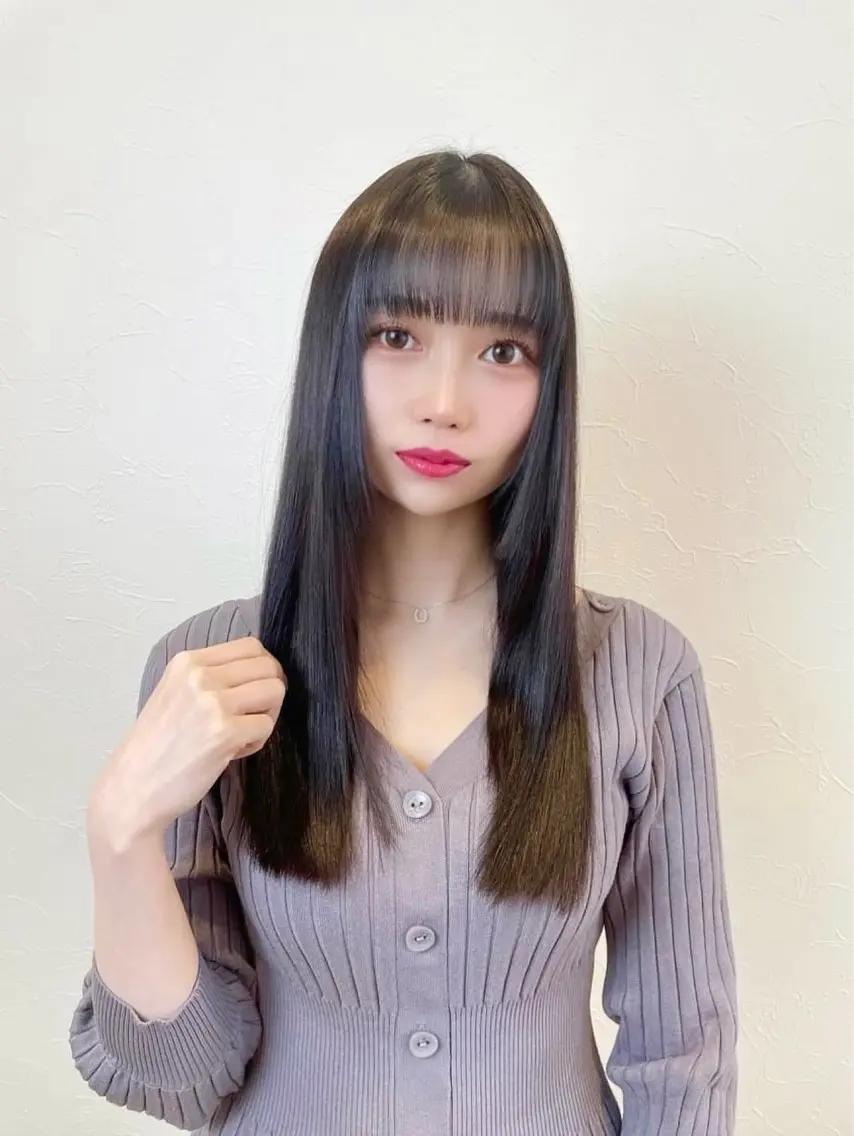ロング カット ヘアカラー トリートメント 今川達也/美髪 /お悩み改善のヘアスタイル