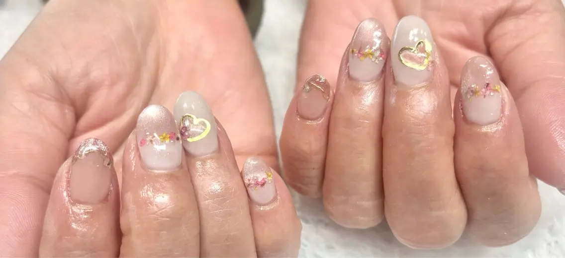 ネイル ハンドネイル 田中 梨奈のネイルデザイン