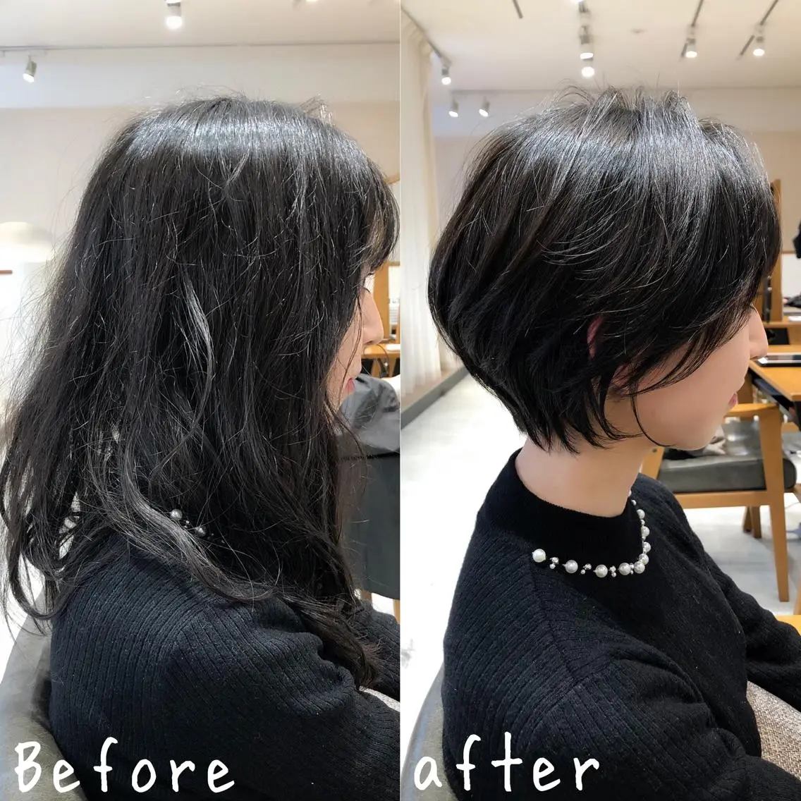 ショート カラー ショートヘア 小顔カット カット ヘアカラー トリートメント 高橋 昭雄のヘアスタイル
